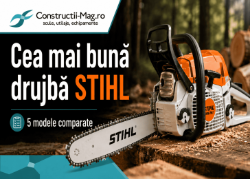 Cea mai bună drujbă Stihl: 5 modele profesionale