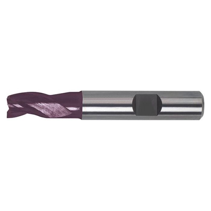 Freza cilindrica Forum, 3 taisuri carbura TiAlN DIN6527K, 8mm