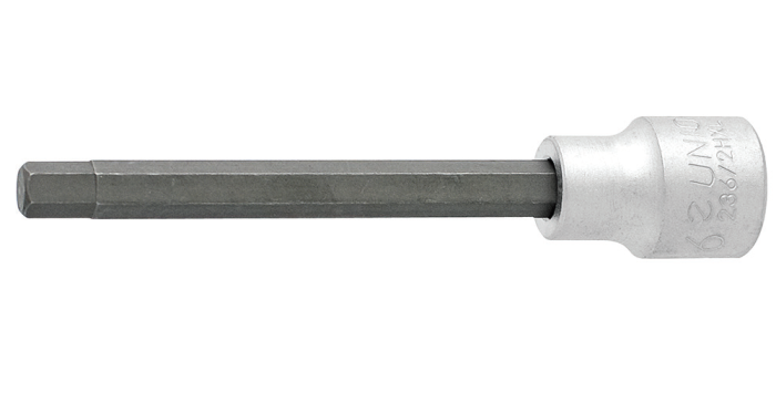 Cap cheie tubulara Unior, exterior, varianta lunga, 3/8", 4mm