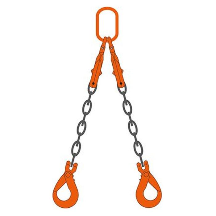Dispozitiv de ridicare Rema RDG-RCS cu 2 lanturi 10mm 5600kg 4m
