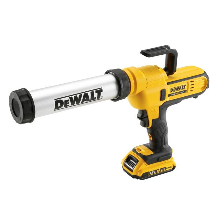 Pistol pentru silicon Dewalt DCE571D1, 18V, cu acumulator