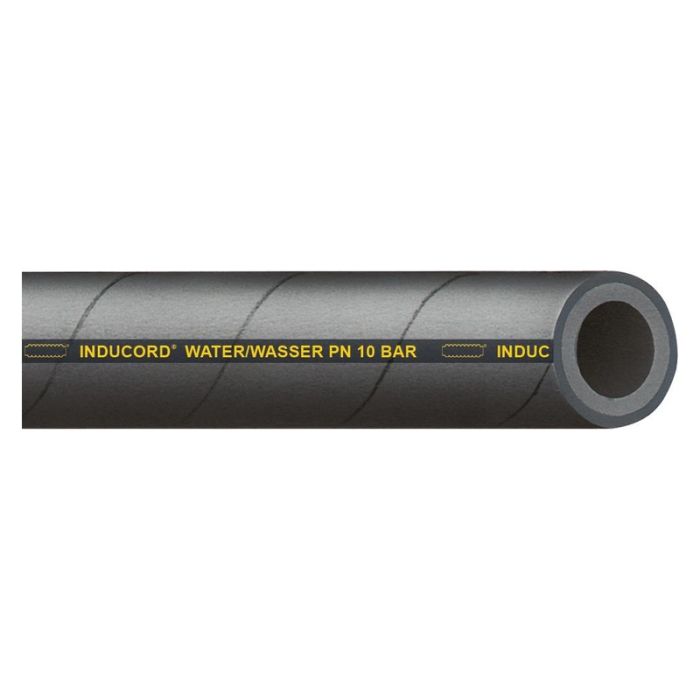 Furtun apa industrial Baggerman Inducord SBR negru 80x7mm 40m