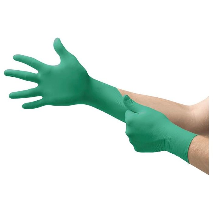 Ansell - Manusi TouchNTuff 92-500, verde, mas. 9.5-10, 100 bucati [92-500/9,5-10]