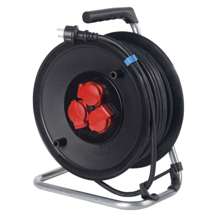 as Schwabe - Tambur cablu din plastic, 25m, H05RR-F 3G1.5 [AS10116]