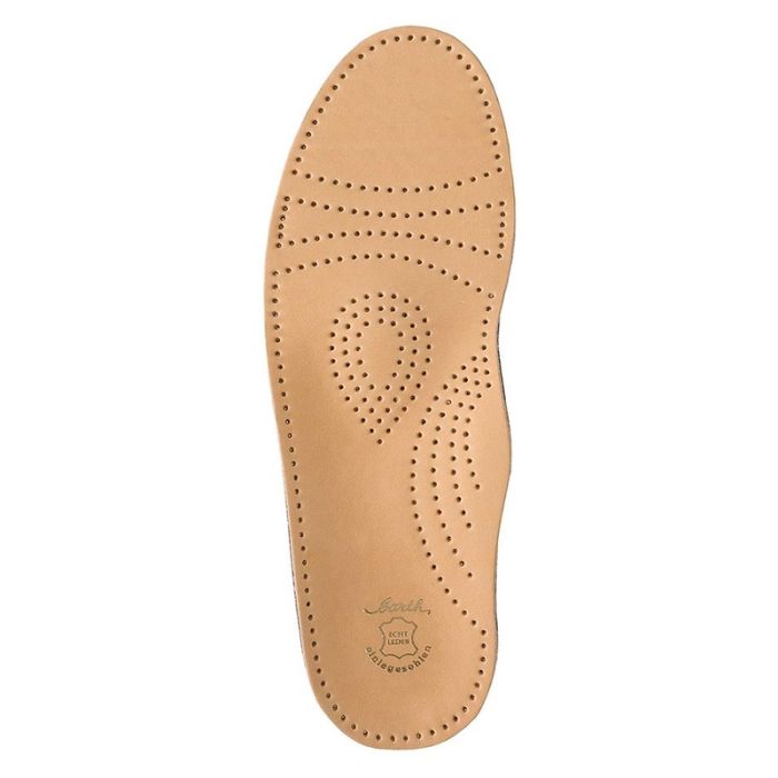 Branturi pentru pantofi Barth, Forma anatomica, Piele naturala, Maro deschis, mas. 42
