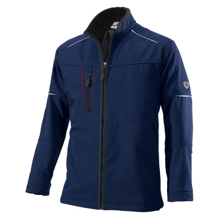 BP - Jacheta softshell, albastru, mas. S [1868-572-110/S]