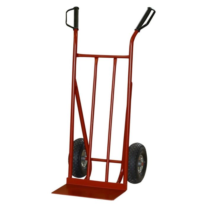 CAPITO - Carucior marfa cu coarne 300 kg, profesional, tip Liza, cu anvelope pneumatice (janta de otel)