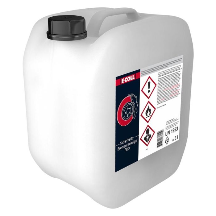 E-COLL - Solutie de curatare a franelor de siguranta.canister pro 5l e-coll [4317784638159]