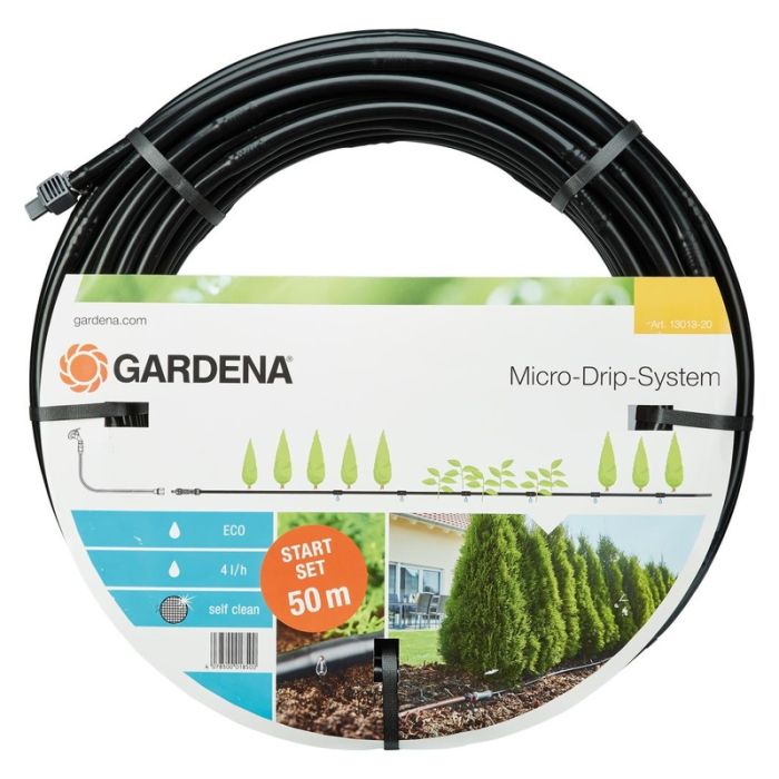 Gardena - Mds start set randuri de plante l 13013-20 conducta de picurare deasupra solului [13013-20]