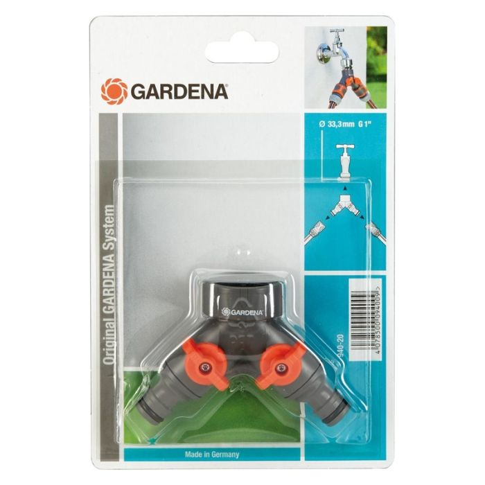 Gardena - Supapa cu doua cai pentru filet wh.m.33,3 mm (g 1). [00940-20]