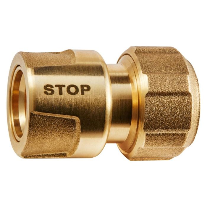 GEKA - Piesa de furtun geka plus, sistem de conectare, ktw, opritor de apa, alama, 3/4"-19mm sb [46.1817.9]