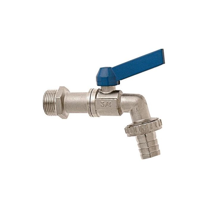 GEKA - Robinet scurgere cu bila nichelat 1/2", 10mm [35.3501.9]