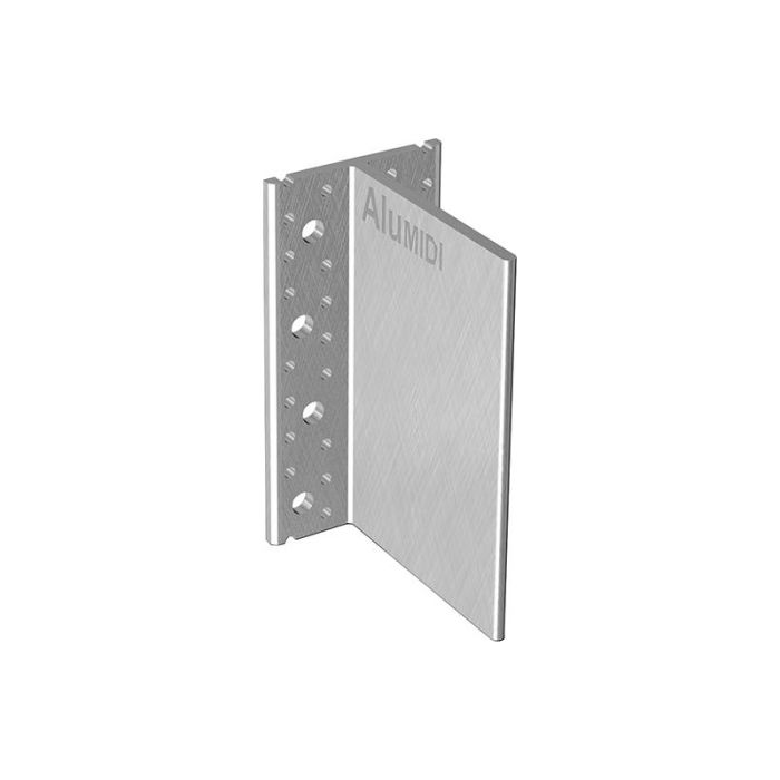 GH Baubeschläge - Conector integral tip alu2200x109,4x6,0mm [30422]