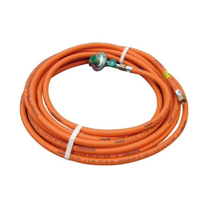 Furtun Grun gaz/propan/butan cu regulator + SBS 10m