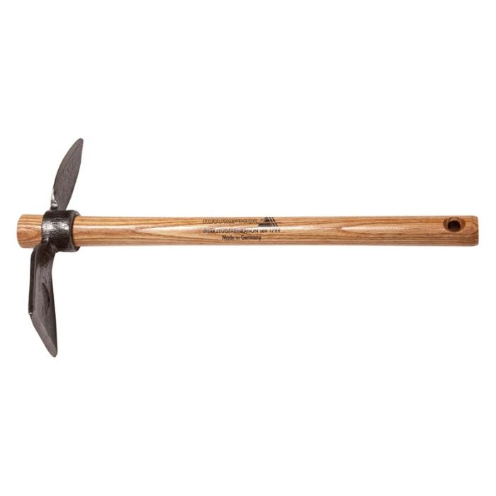 KRUMPHOLZ - Sapa dubla cu maner din lemn, 500g, 400mm [1203]