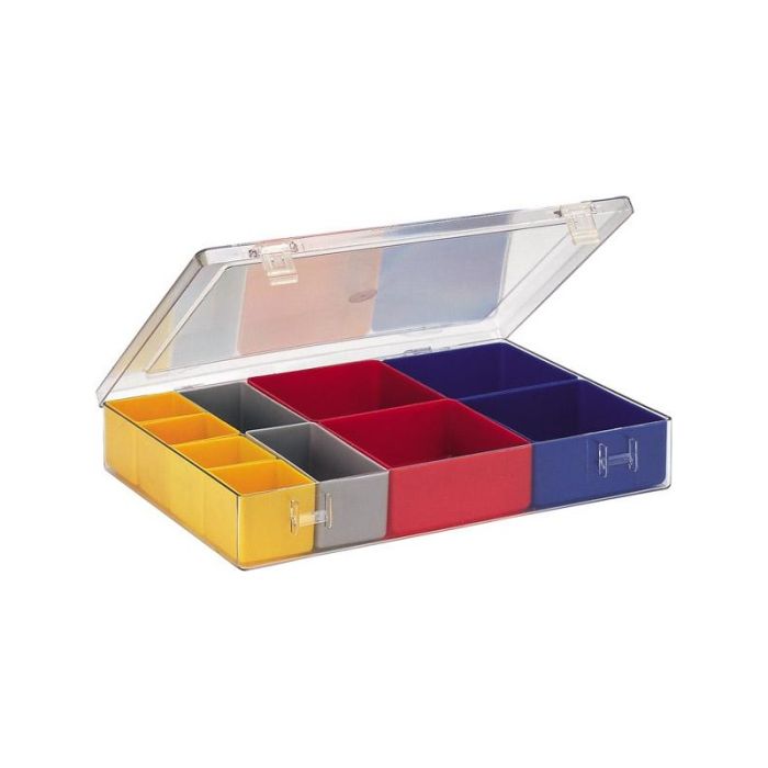 Organizator LA-KA-PE 4.01 307x225x50mm cu 10 compartimente