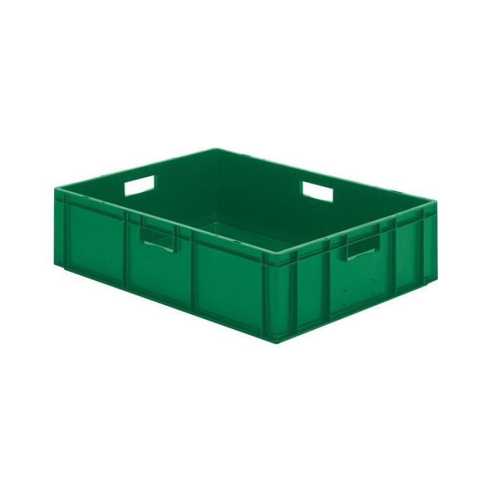 Cutie stivuibila LA-KA-PE TK800/210-0 800x600x210mm verde cu maner