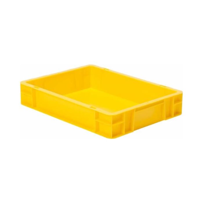 Cutie stivuibila LA-KA-PE TK400/75-0 400x300x75mm galbena fara maner