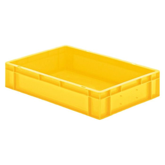 Cutie stivuibila LA-KA-PE TK600/120-0 600x400x120mm galbena fara maner