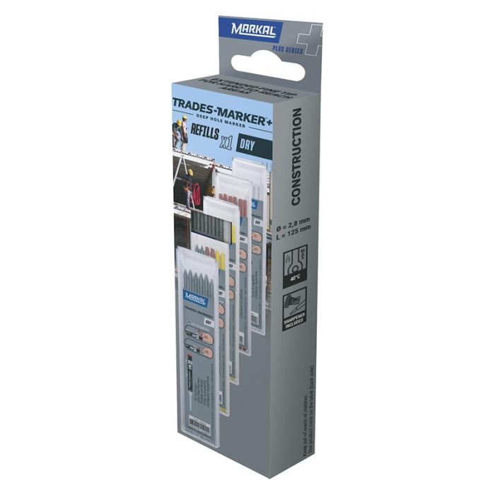 Markal - Markal trades set de plumb de reumplere uscata pentru marcaj grafit [22225]