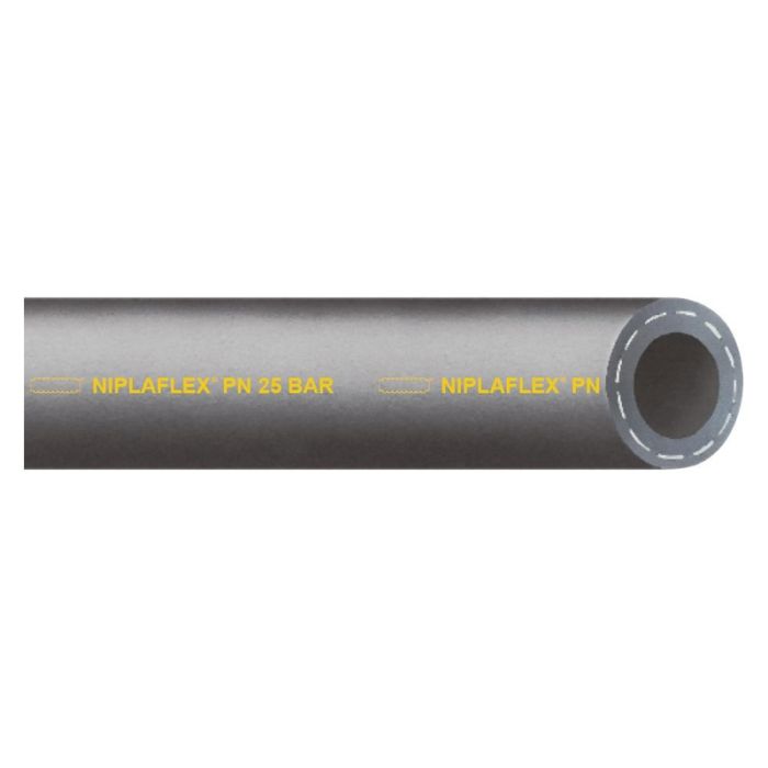 Furtun universal NIPLAFLEX NBR/PU/PVC negru 25x5.5mm 50m