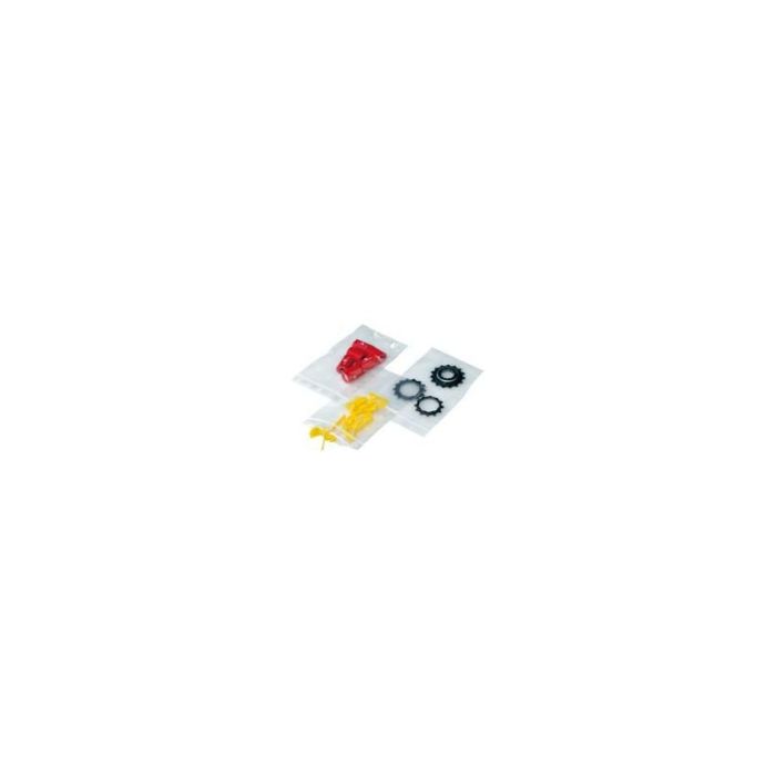 No Name - Punga de plastic cu fermoar 180x250mm, 50my, VE1000 [4053569150446]