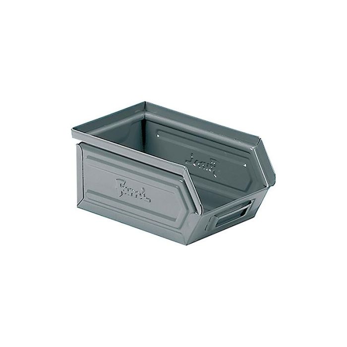 No Name - Organizator otel dimensiune 1, gri RAL7000, 95x160x75mm [8052787280832]