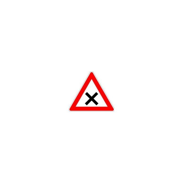 No Name - Indicator triunghi atentie intersectie, 900mm, folie RA1 [4251783601380]
