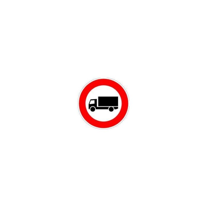No Name - Indicator interzis vehicule peste 3.5t, 600mm, folie RA2 [4251783606163]