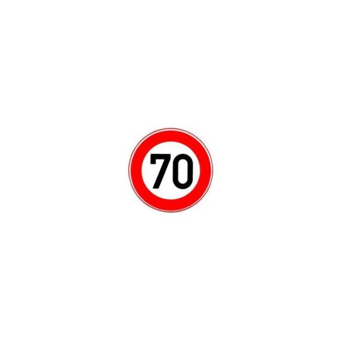 No Name - Indicator limita 70km/h, 600mm, folie RA1 [4251783603032]