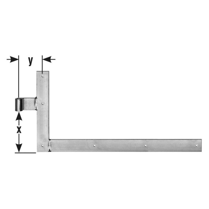 Pollmann - Balamale unghiulare d20 400x800 mm zincate usor [1174080]