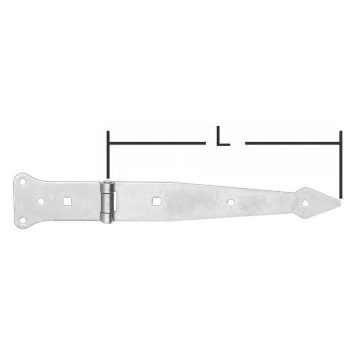 Pollmann - Umeras pentru aruncare 45x3.0x400mm zincat usor [1624000]
