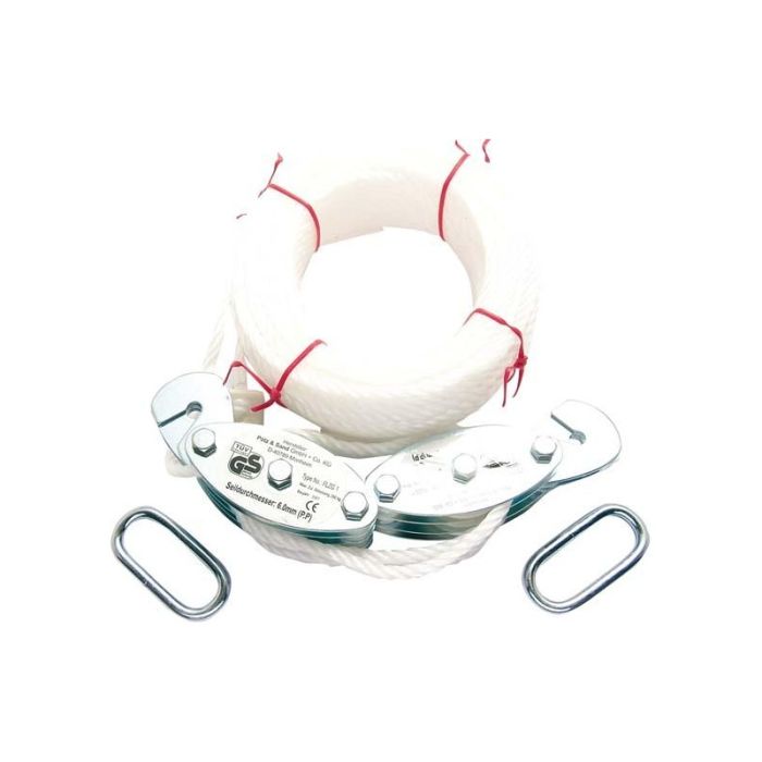 POSAMO - Bloc de scripete 3x250 (sb) galzn pentru funie ø b. 5,0 mm [2400300001]