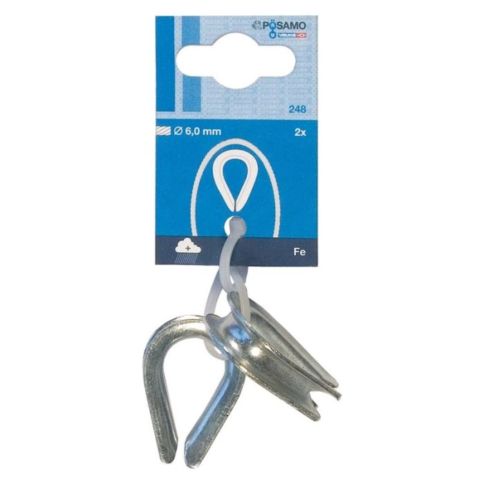 POSAMO - Degetare fost din 6899 sbgalzn b rw 5.0mm a 2 buc. [2100500024]