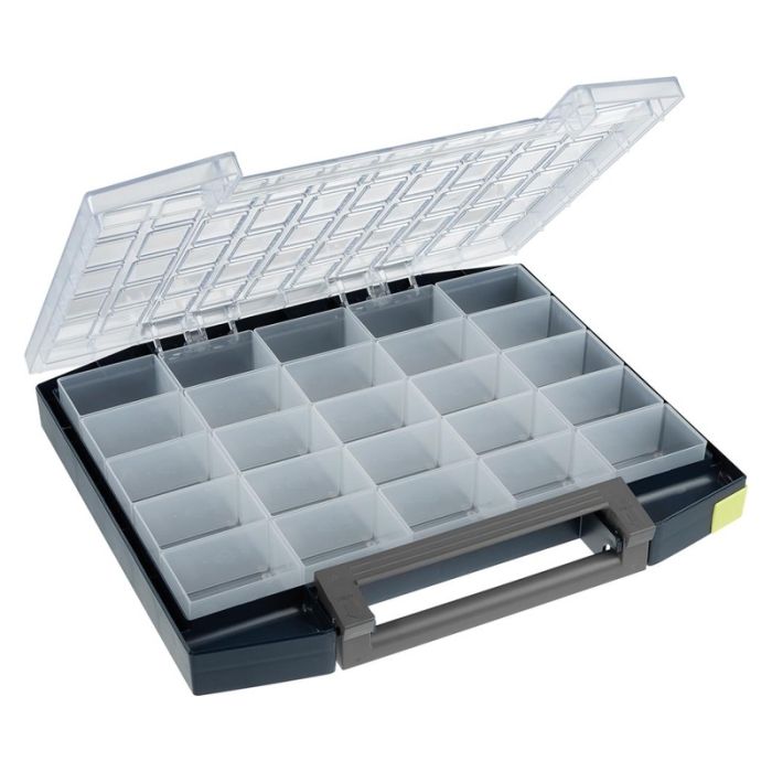 Raaco - Organizator plastic Boxxser 55, 5x10-25, albastru [134873]