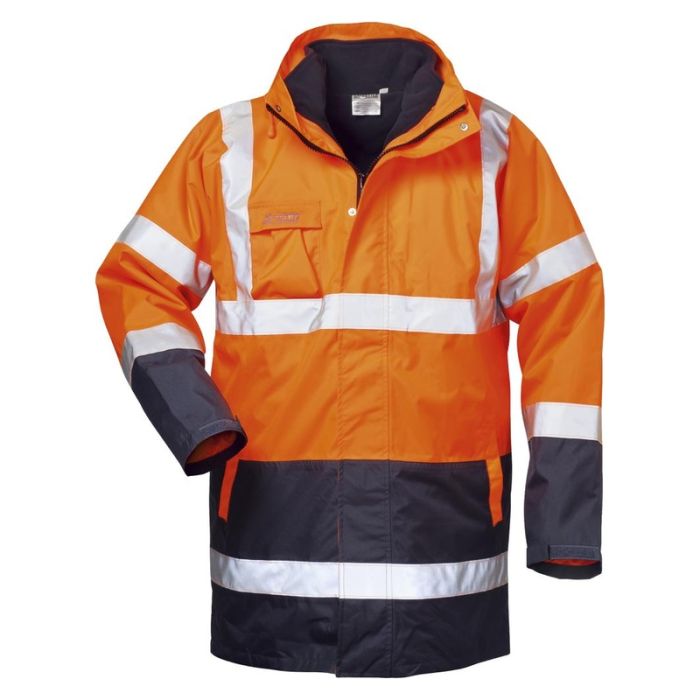 SAFESTYLE - Jacketa reflectorizanta Travis, portocaliu/albastru, mas. S [23549/S]