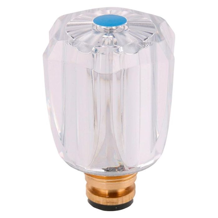 Sanitop-Wingenroth - Se potriveste partea superioara 1/2", maner mic acrilic, rosu [241410]