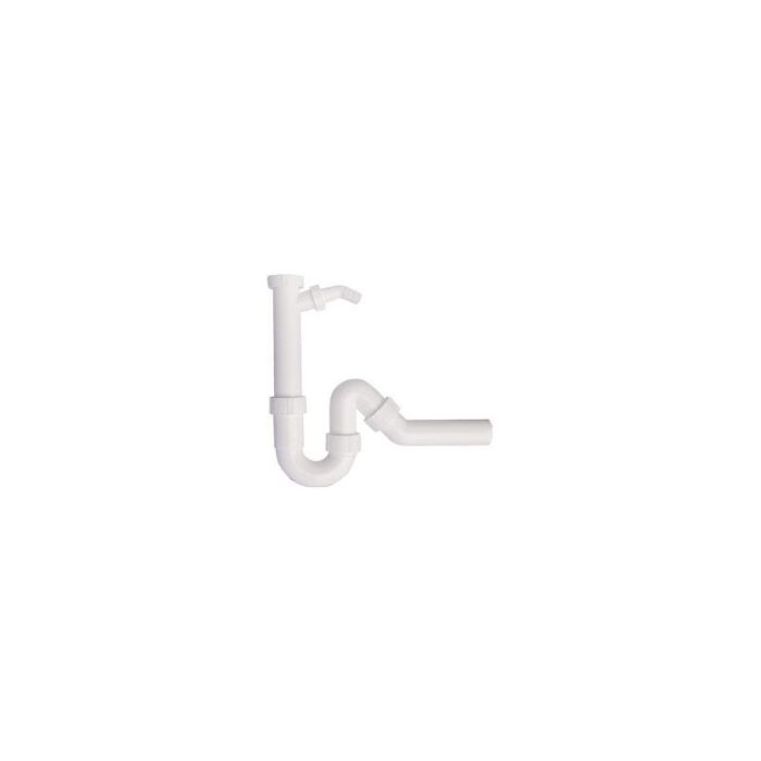Sanitop-Wingenroth - Sifon din plastic, conexiune was in forma de p1 1/2"x40 [222242]