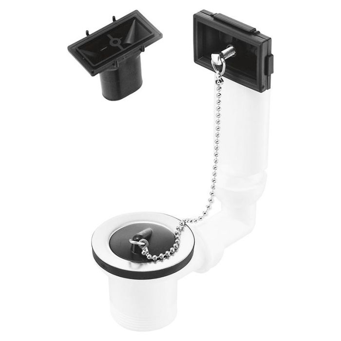 Sanitop-Wingenroth - Supapa cu dop - plastic. cu preaplin 1 1/2" [W221481]