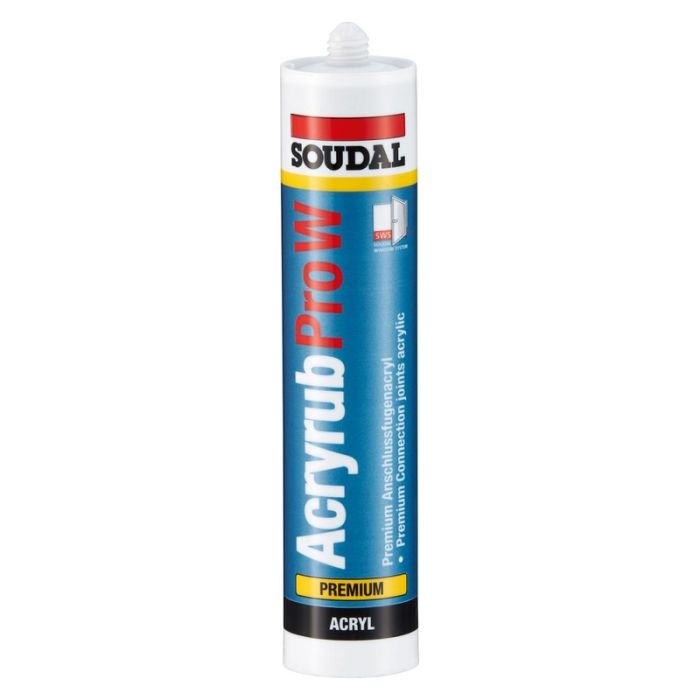 Soudal - Etansant acrilic pro w 310ml gri [5411183127449]