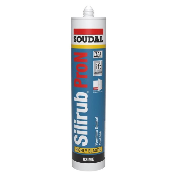 Soudal - Silirub pro n 300ml alb soudal [5411183081369]
