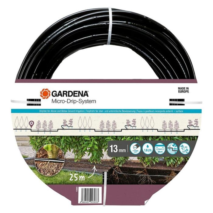 Gardena - Conducta de picurare 1,6 l/h 25m mds [13503-20]
