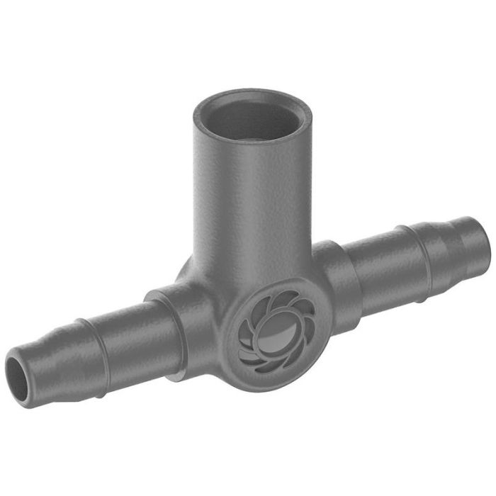 Gardena - Piesa in t pentru duze de pulverizare/picuratori de capat 4,6 mm (3/16") continut: 5 piese in t, 1 capac [13216-20]