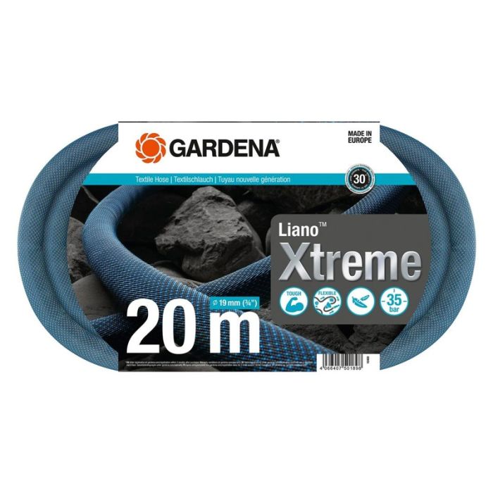 Gardena - Set furtun textil liano xtreme 3/4" 20m [18480-20]