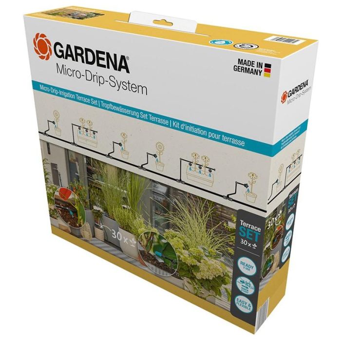 Gardena - Set irigare prin picurare terasa (30 plante) continut: 1 bucata [13400-20]