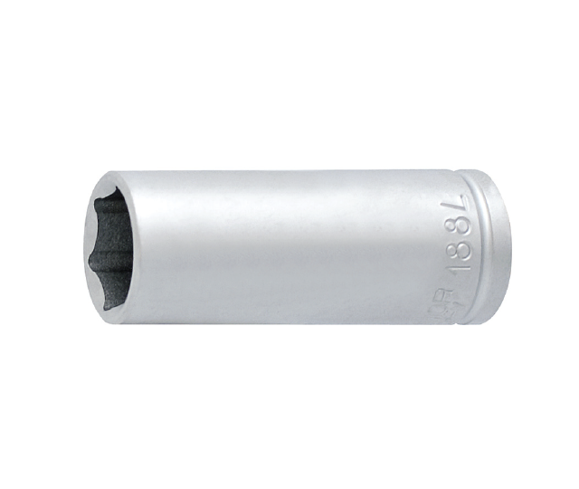 Cap cheie tubulara Unior, varianta lunga, 1/4", 7mm