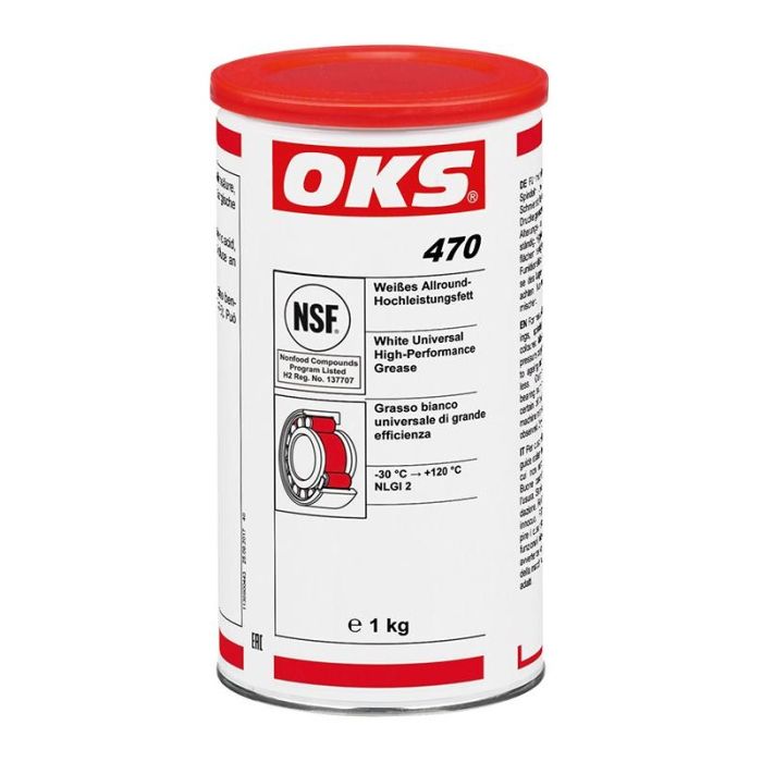 OKS - Unsoare alba lucioasa integrala oks 470 1 kg [4038127401697]