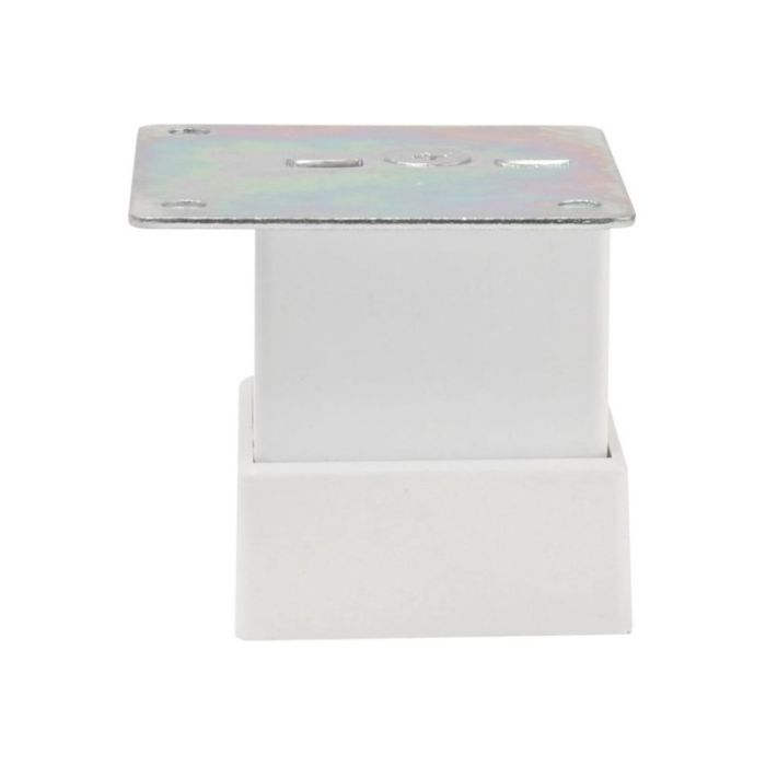 Picior aluminiu SQUARE 40 H-50mm alb ENERGO