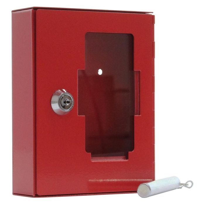 Rottner Security - Cutie chei de urgenta rosie 150x120x32 mm cu clapa [NSK-1T01334]