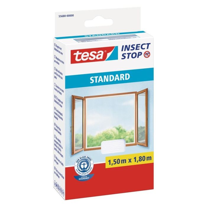 Tesa - Tesa® suport pentru paravane banda velcro pentru ferestre alb 1,5m:1,8m [55680-00000-02]